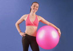 Julie la Coach: 5 exercices pour un ventre plat 