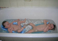 Transat de bb : les 10 plus belles photos de bbs dans leur bains